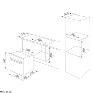 Lò Nướng Malloca MOV-65DE